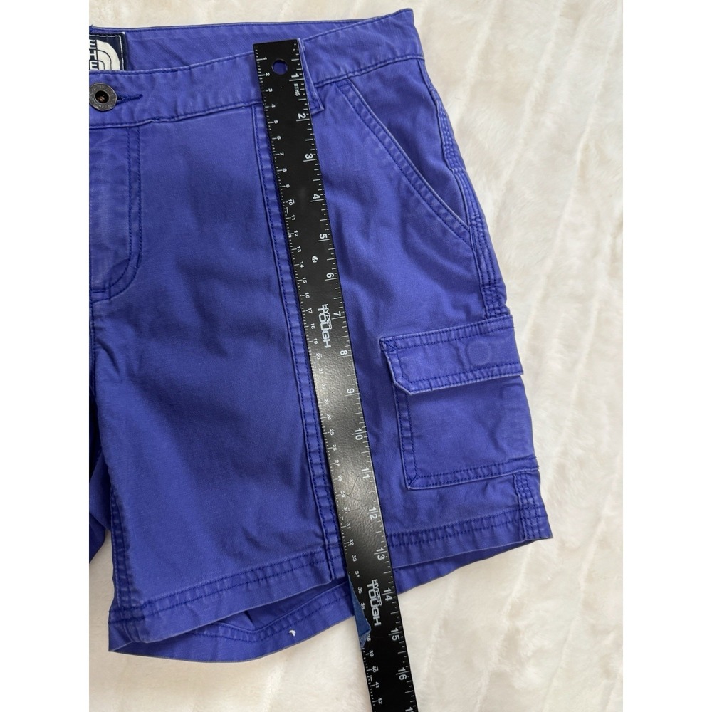The North Face Purple Cargo Hiking Shorts Size‎ 12 Long Outdoors - Picture 8 of 13